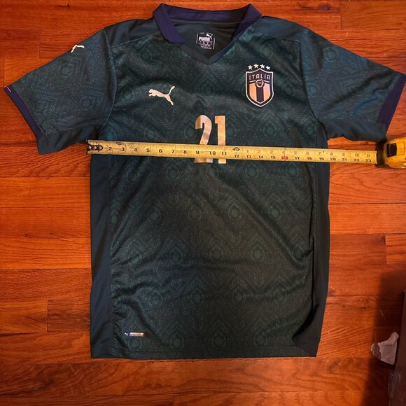 AUTHENTIC PUMA 2019/20 JUVENTUS ANDRE PIRLO THIRD KIT RENAISSANCE - Picture 3 of 7